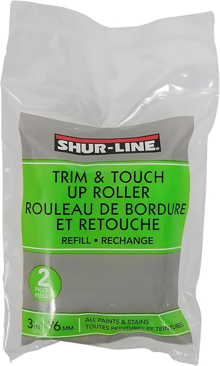 Shur-Line 3100 3-Inch Trim and Touch Up Roller Refill