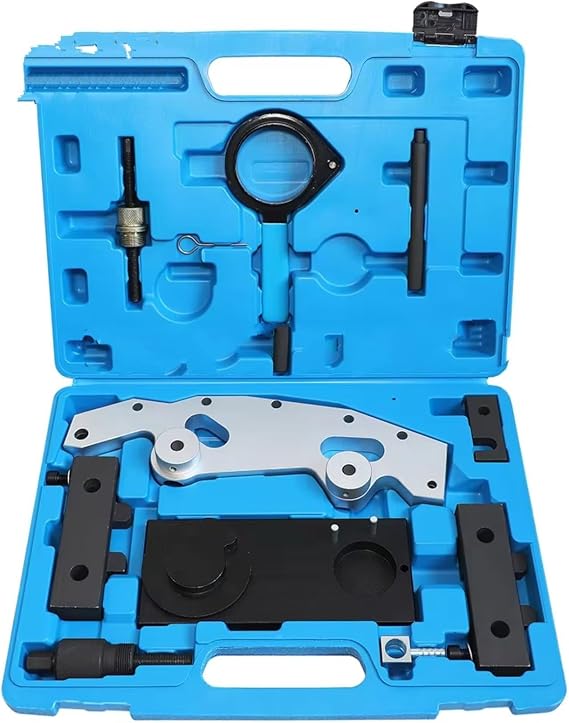 Engine timing tool kit Compatible With BMW For M52TU For M54 M56 Car Double Vanos For Twin Camshaft Alignment Timing Locking Tool Kit OEM: 116150 116180