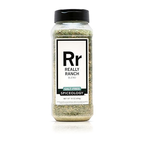 Spiceology Really Ranch Salt Free Seasoning, 16 oz