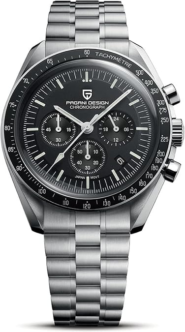 Pagani Design 1701 Men's Watch, Chronograph, VK63 Japanese Quartz Movement,