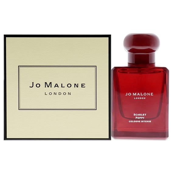 Jo Malone Scarlet Poppy Cologne Intense Eau De Cologne Spray, 1.7 Ounce