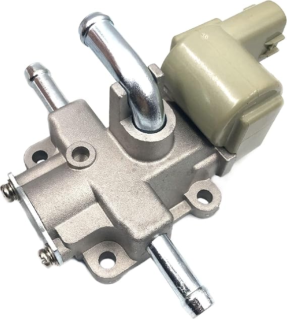 KIRO&SEEU 22270-62050 Idle Air Control Valve with Gasket Replacement Compatible with 2000-2003 Tundra, 1997-1998 T100, 1997-2004 Tacoma, 1996-2000 4Runner 3.4L - IACV IAC Valve