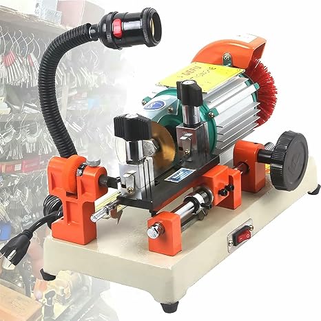 Double Head Key Cutting Machine, Horizontal Key Duplicator, Professional Car Key Maker, Accurate Multifunctional Cutter