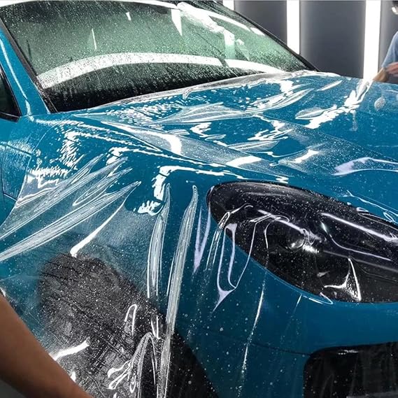 HOHOFILM Car Clear Bra PPF TPU Paint Protection Film Automobiles Wrapping Film Instant Healing Film Self Healing Sticker 5ft x 6.5ft