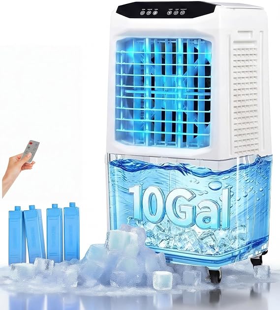 3500 CFM Swamp Cooler Air Conditioners, Evaporative Air Cooler