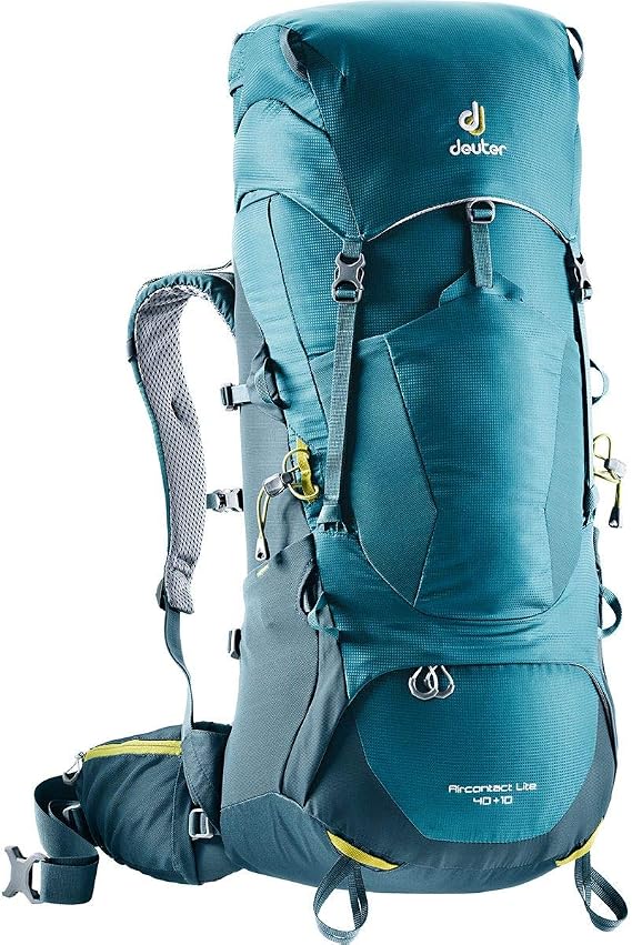 Deuter Aircontact Lite 40+10 Backpack for Hiking and Mountaineering - Denim-Arctic