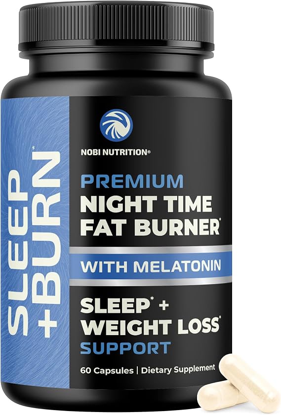 Night Time Fat Burner, Shred While You Sleep, Belly Fat Burner Carb Blocker