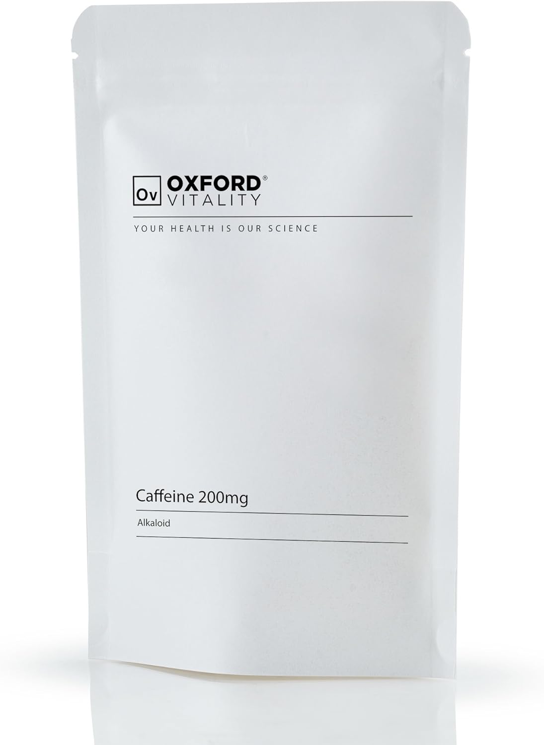 Caffeine 200mg Tablets | Supplements for Pre-Workout Energy | Oxford Vitality