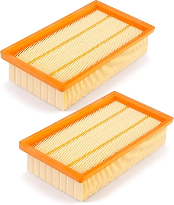 2Pcs Filter For Hilti VC 20 U VC 40 U UM (LF 4), For Karcher NT25 NT35 NT45 Vacuum Cleaner Replacement Parts