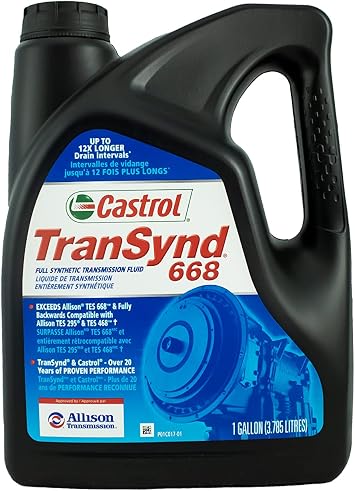 Stone River Products Castrol TranSynd 668 Allison 2021 Updated SPEC 1 GALLON ONLY BY DOXA WORLDWIDE