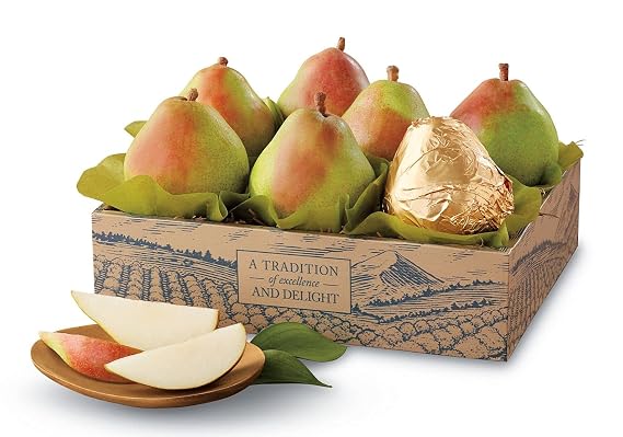 Harry & David Royal Verano Pears, Gourmet Fruit Gift Basket, Great For All Occasions, Gift For Families, Friends, Loved Ones