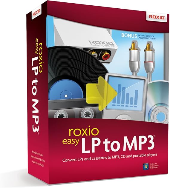 [Old Version] Roxio Easy LP to MP3 [PC Disc]
