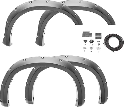 Bushwacker 20931-02 Pocket Style Fender Flares 4pc. Set fits 2011-2016 Ford F-250 & F-350 Super Duty