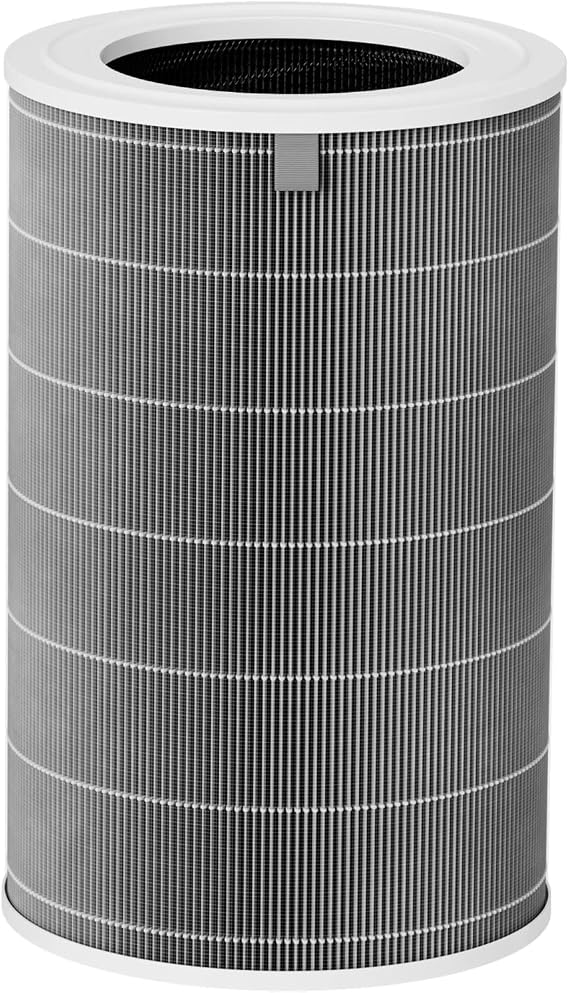 Xiaomi Smart Air Purifier 4 Lite Replacement Filter (Triple Filter System Filters 99.97% of All Allergens from 0.3 Micron Seamless Replacement Compatible with Mi Air Purifier 4 Lite)