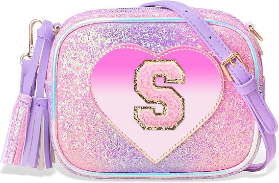 Purse Gifts for Little Girls - Kids Heart Purse Cute Crossbody Bag Teens Girls Birthday Gift
