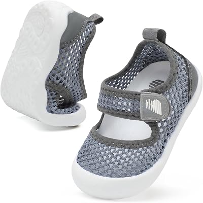 BARERUN Toddler Water Shoes Barefoot Water Shoes for Kids Baby Wide Aqua Socks with Arch Support Quick-Dry Breathable Boys Girls Sandals Walking Shoes for Beach Swim Pool Shoes