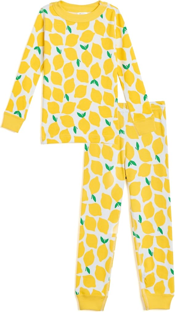 Hanna Andersson Girls' HannajamsTM Print Long John Pajamas Set (Toddler/Little Kid/Big Kid)