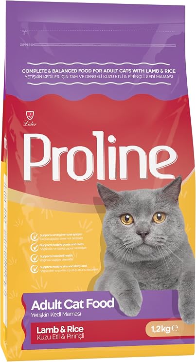 Proline Adult Cat Food with Lamb Meat 1.2 KG
