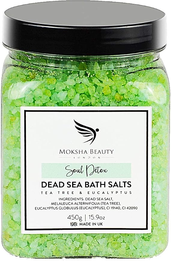 Foot Spa Salts Tea Tree Oil -Natural Dead Sea Bath Salts Tea Tree Foot Soak