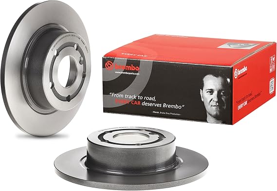 Brembo 08.6838.11 UV Coated solid Rear Brake Rotor LAND ROVER OE# SDB000470