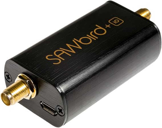 Nooelec SAWbird+ iO - Premium Saw & Cascaded Ultra-Low Noise LNA Module for Inmarsat Applications. 1542MHz Center Frequency