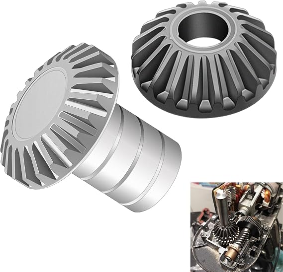W11192795 Beveled Gears Set Compatible with Whirlpool/Kitchen-Aid Stand Mixer Includes 9703337 9703338 Gears Fits 4KB25G, 4KD2661, 4KG25G and More