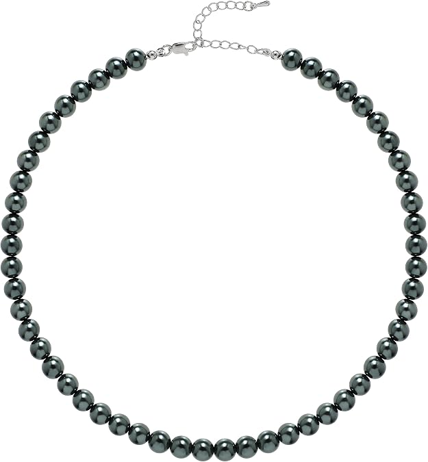 BABEYOND Pearl Necklace for Women Round Faux Pearl Choker Wedding Jewelry