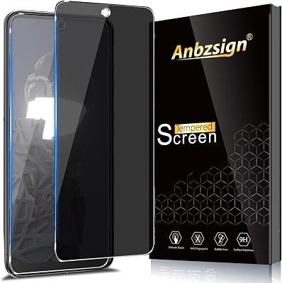 2 Pack for HMD Fusion Privacy Tempered Glass Screen Protector, 9H Anti Spy Private Film, Anti-Scratch, Case Friendly