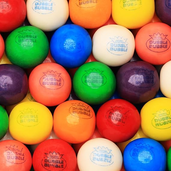 Gumballs for Gumball Machine - Berry Mix 1 Inch Bubble Gum Balls Bulk - Gumball Machine Refills - Chewing Bubble Gum - 4.8 LB - King Gumballs Bulk