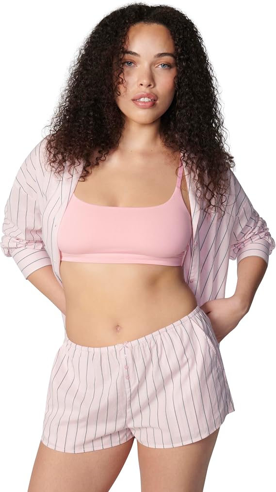 florence by mills Women's Morning Bliss Cotton Poplin Sleep Short