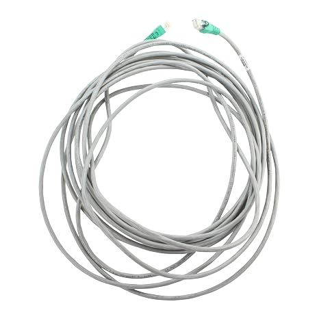 Siemon IC6-8A-30-B07D Category 6 CAT6 Gray Patch Cord Cable, Gray, 30'