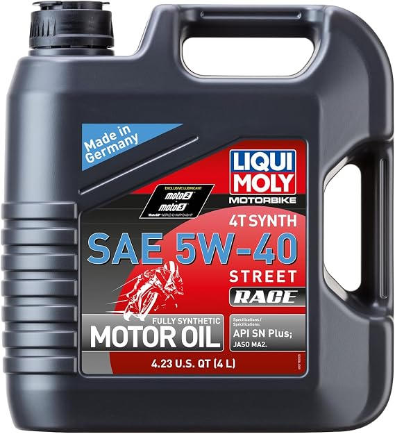 Liqui Moly Motorcycle Oil 4T Synth 5W-40 Street Race