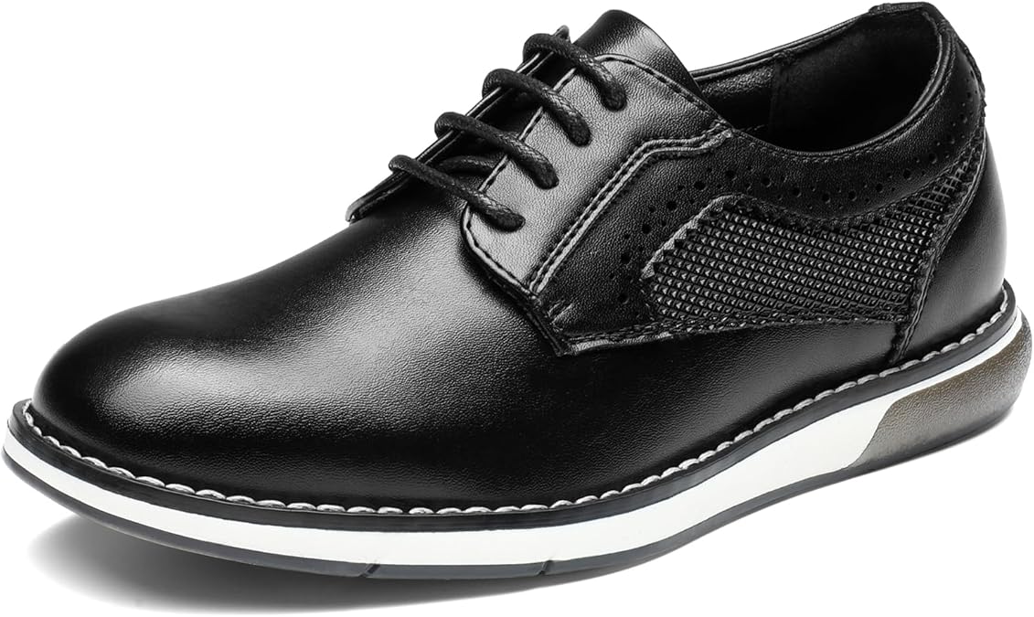 Bruno Marc Boy's Casual Dress Uniform Oxford