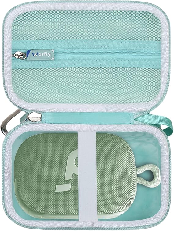 Storage Case for soundcore Select 4 Go Bluetooth Shower Speaker by Anker, Case Only (Green)