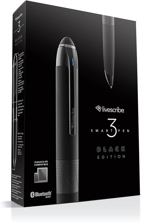 Livescribe 3 Smartpen, Black Edition