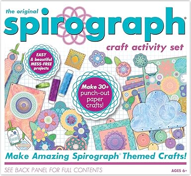 Spirograph Craft Activity Set The Classic Way to Make Countless Amazing Designs! for Ages 6+