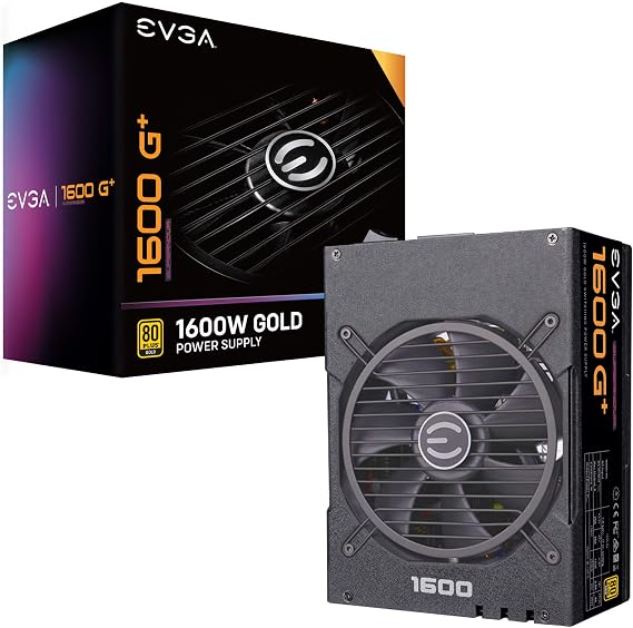 EVGA Supernova 1600 G, 80 Gold 1600W, Fully Modular, Includes Free Power On Self Tester, Power Supply 220-GP-1600-X1