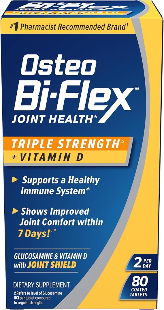Osteo Bi-Flex Triple Strength Glucosamine Chondroitin Supplement