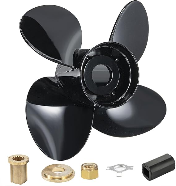 MARKGOO Aluminum Propeller for Mercury or Mariner Outboard 40-140 HP