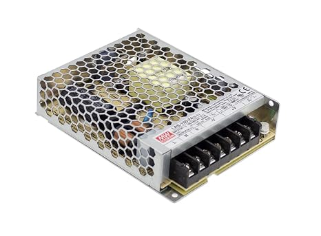 Mean Well LRS-100-12 Switching Power Supply, Single Output, 12V, 8.5A, 102W, 5.08" L x 3.82" W x 1.18" H