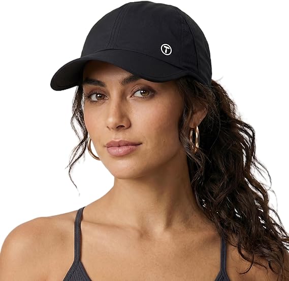 TOP-EX Cooling UV 50 High Ponytail Baseball Cap for Women Quick Dry Sports | Advanced tech sweat-absorbing band; breathable running fit; 2.4oz ultra-light; packable; water-resistant; eco recycled.
