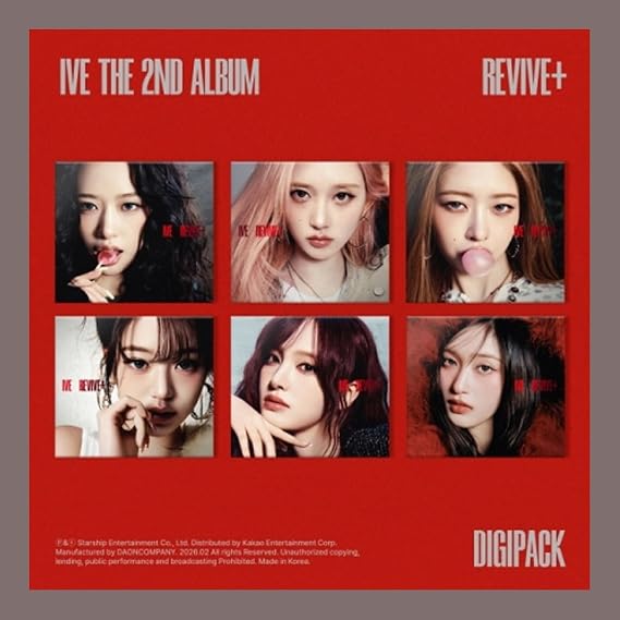 IVE REVIVE+ 2nd Full Album (Digipack - ANYUJIN Ver.)