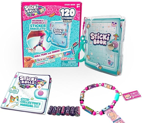 Sky Castle Sticki Rolls – portable detachable sticker – Sticki book set