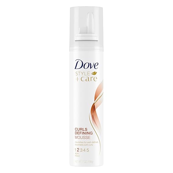 Dove STYLEcare Curls Defining Mousse, Soft Hold 7 oz