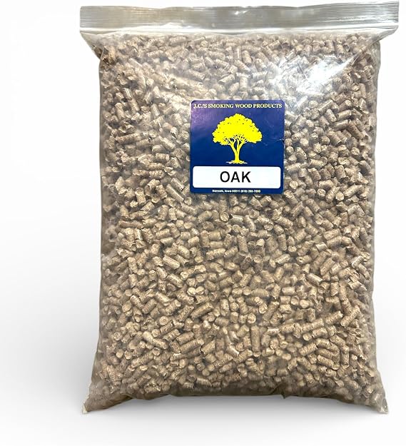 J.C.'s Smoking Wood Pellets - 9 lb Bag - Oak