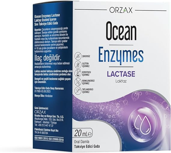 Ocean Enzymes Lactase Drop 20ML