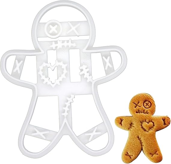 VooDoo Gingerbread Man cookie cutter, 1 piece - Bakerlogy
