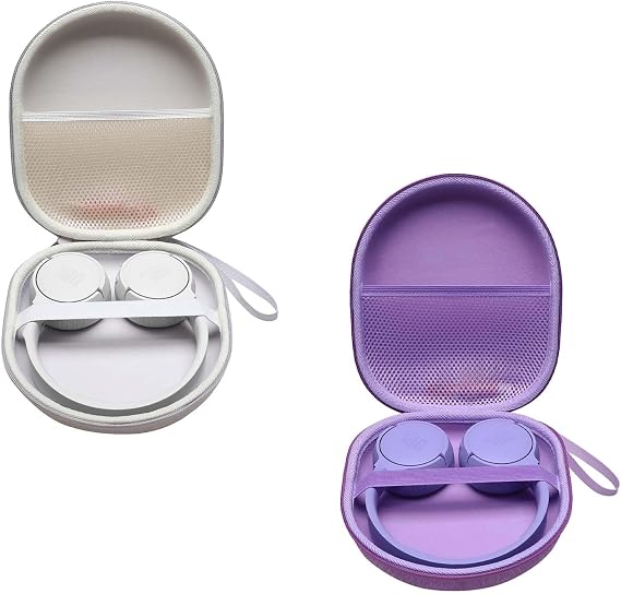 Hard Cases Compatible with JBL, Sony, Soundcore Anker, Bose, BERIBES, KVIDIO Headphones, 2 PCS Headphone Cases