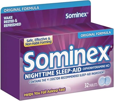 Sominex Original Formula Tablets 32 ea Pack of 6