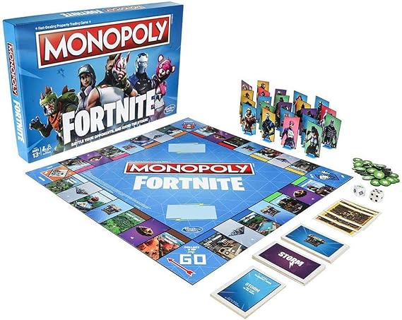 Monopoly: Fortnite Edition Board Game Inspired by Fortnite Video Game Ages 13 and Up